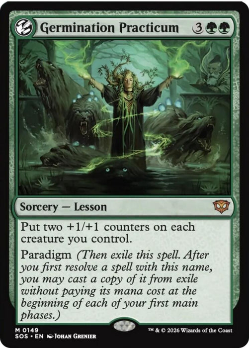 Image for Germination Practicum (149) [Secrets of Strixhaven] - Magic: The Gathering