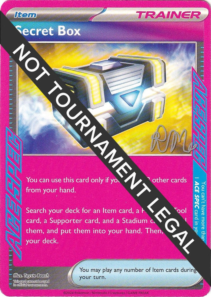 Image for Secret Box - 2025 (Riley McKay) [World Championship Decks] - Pokemon