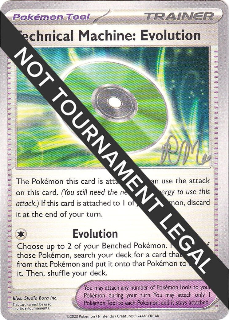 Image for Technical Machine: Evolution - 2025 (Riley McKay) [World Championship Decks] - Pokemon