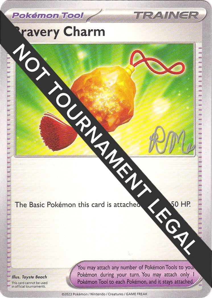 Image for Bravery Charm - 2025 (Riley McKay) [World Championship Decks] - Pokemon