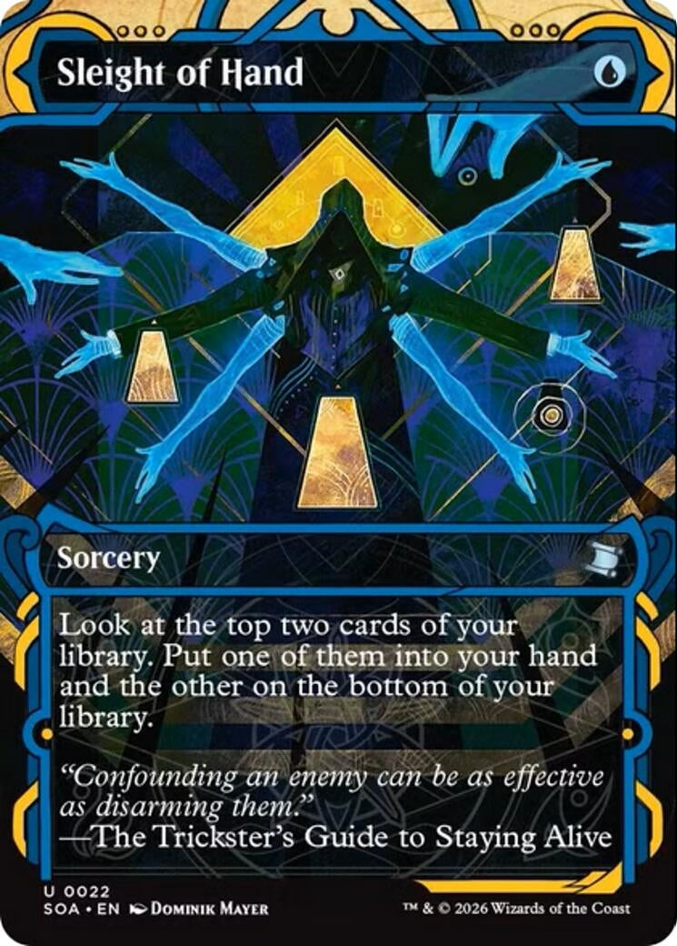 Image for Sleight of Hand (22) [Secrets of Strixhaven: Mystical Archive] - Magic: The Gathering