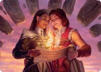 Joined Researchers Art Card (5) [Secrets of Strixhaven]