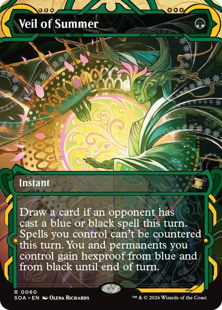 Image for Veil of Summer (60) [Secrets of Strixhaven: Mystical Archive] - Magic: The Gathering
