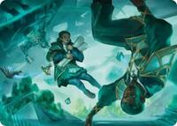 Divergent Equation Art Card (7) [Secrets of Strixhaven]