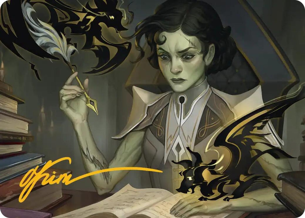 Image for Eternal Student Art Card (Gold-Stamped Signature) (11) [Secrets of Strixhaven] - Magic: The Gathering
