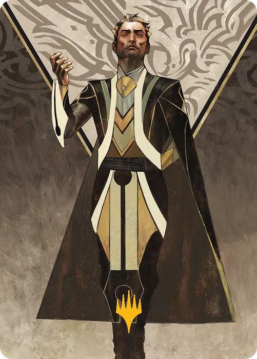 Image for Ral Zarek, Guest Lecturer Art Card (Gold-Stamped Planeswalker Symbol) (27) [Secrets of Strixhaven] - Magic: The Gathering
