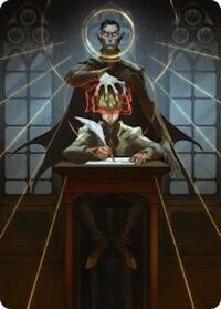 Vampiric Tutor Art Card (45) [Secrets of Strixhaven]