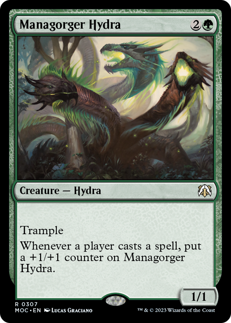 Managorger Hydra (307) [Commander: March of the Machine]