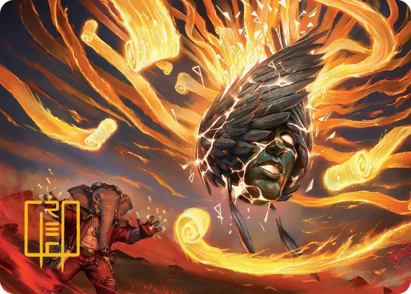 Image for Flashback Art Card (Gold-Stamped Signature) (12) [Secrets of Strixhaven] - Magic: The Gathering