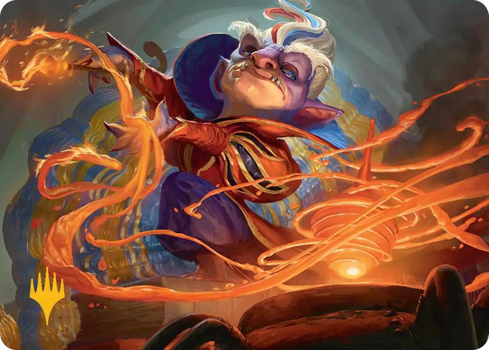 Image for Goblin Glasswright Art Card (Gold-Stamped Planeswalker Symbol) (13) [Secrets of Strixhaven] - Magic: The Gathering