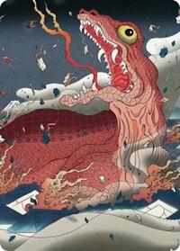 Subterranean Tremors Art Card (53) [Secrets of Strixhaven]