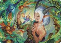 Lumaret's Favor Art Card (16) [Secrets of Strixhaven]