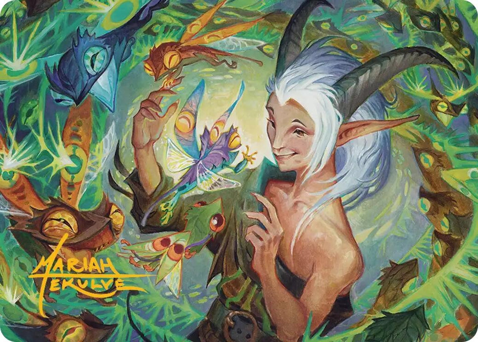 Image for Lumaret's Favor Art Card (Gold-Stamped Signature) (16) [Secrets of Strixhaven] - Magic: The Gathering