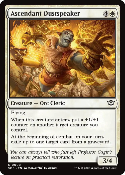Image for Ascendant Dustspeaker (8) [Secrets of Strixhaven] - Magic: The Gathering