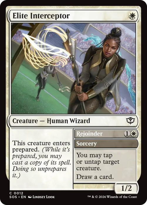 Image for Elite Interceptor (12) [Secrets of Strixhaven] - Magic: The Gathering