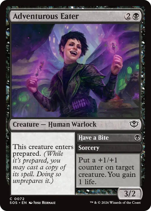 Image for Adventurous Eater (72) [Secrets of Strixhaven] - Magic: The Gathering