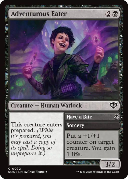 Image for Adventurous Eater (72) [Secrets of Strixhaven] - Magic: The Gathering