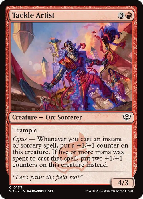 Image for Tackle Artist (133) [Secrets of Strixhaven] - Magic: The Gathering