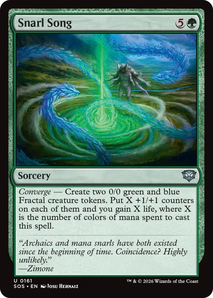 Image for Snarl Song (161) [Secrets of Strixhaven] - Magic: The Gathering