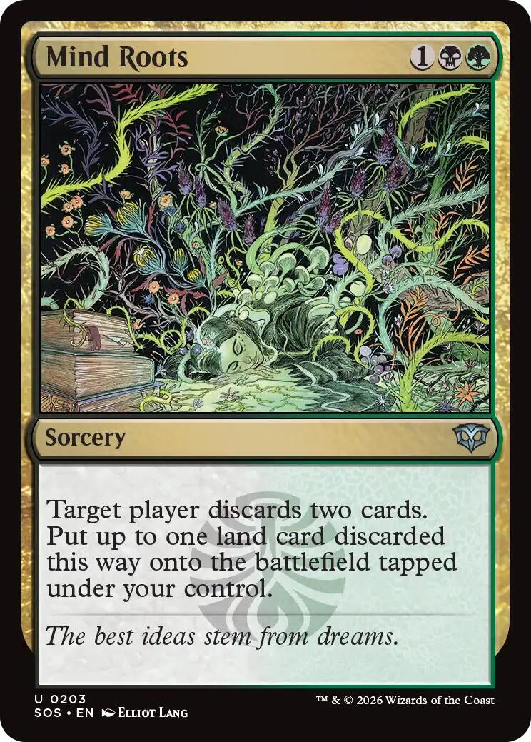 Image for Mind Roots (203) [Secrets of Strixhaven] - Magic: The Gathering