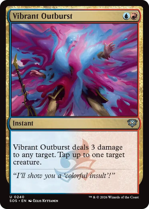 Image for Vibrant Outburst (240) [Secrets of Strixhaven] - Magic: The Gathering