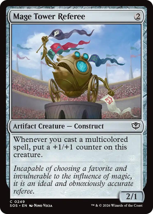 Image for Mage Tower Referee (249) [Secrets of Strixhaven] - Magic: The Gathering