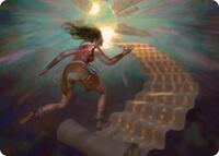 Pursue the Past Art Card (22) [Secrets of Strixhaven]