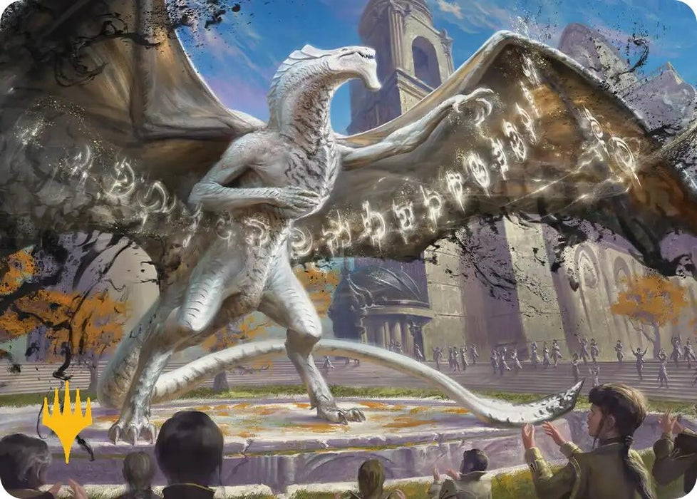 Image for Silverquill, the Disputant Art Card (Gold-Stamped Planeswalker Symbol) (23) [Secrets of Strixhaven] - Magic: The Gathering