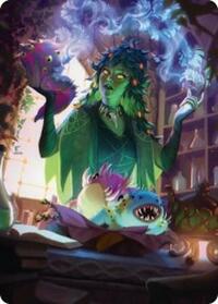 Dina, Essence Brewer Art Card (33) [Secrets of Strixhaven]