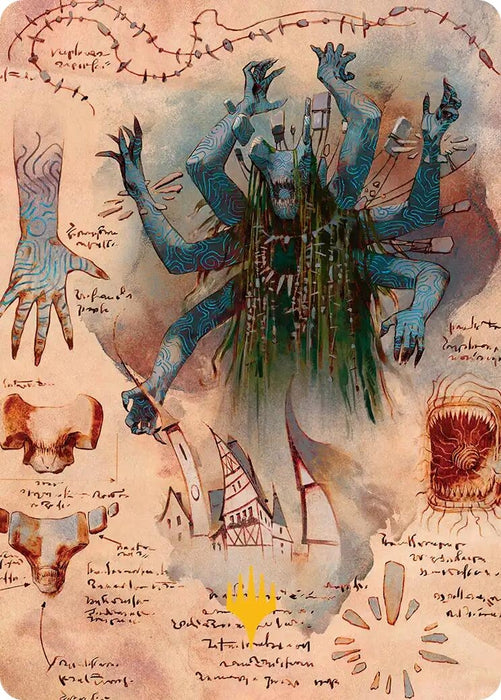 Image for The Dawning Archaic Art Card (Gold-Stamped Planeswalker Symbol) (29) [Secrets of Strixhaven] - Magic: The Gathering