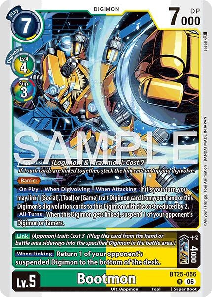 Image for Bootmon (BT25-056 R) [Dual Revolution] - Digimon Card Game