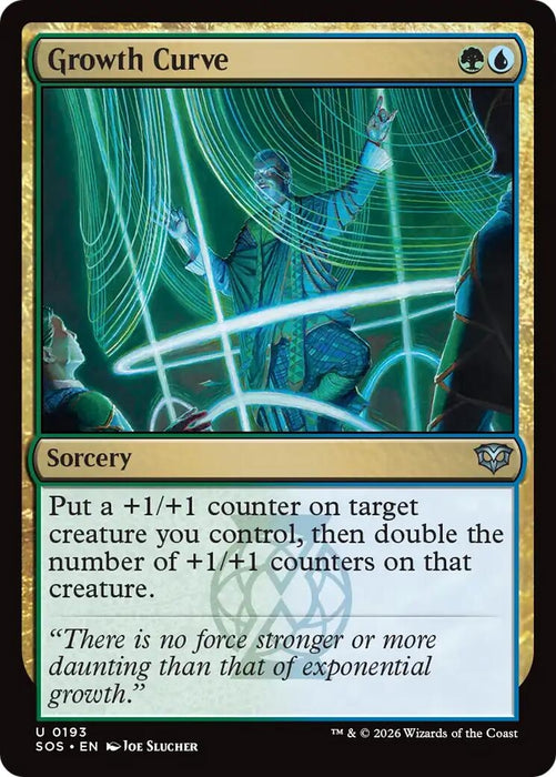 Image for Growth Curve (193) [Secrets of Strixhaven] - Magic: The Gathering