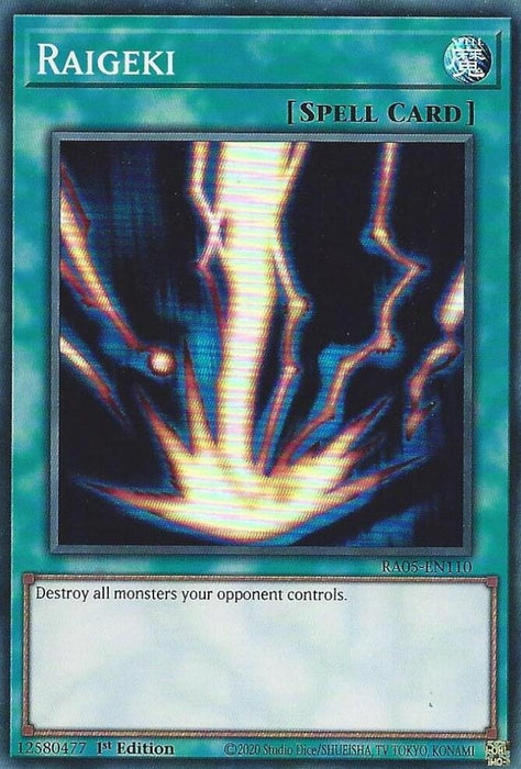 Image for Raigeki (RA05-EN110) [Rarity Collection 5] - YuGiOh