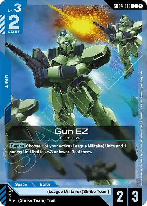 Image for Gun EZ (GD04-015) [Phantom Aria] - Gundam Card Game
