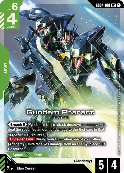 Image for Gundam Pharact (GD04-018) [Phantom Aria] - Gundam Card Game