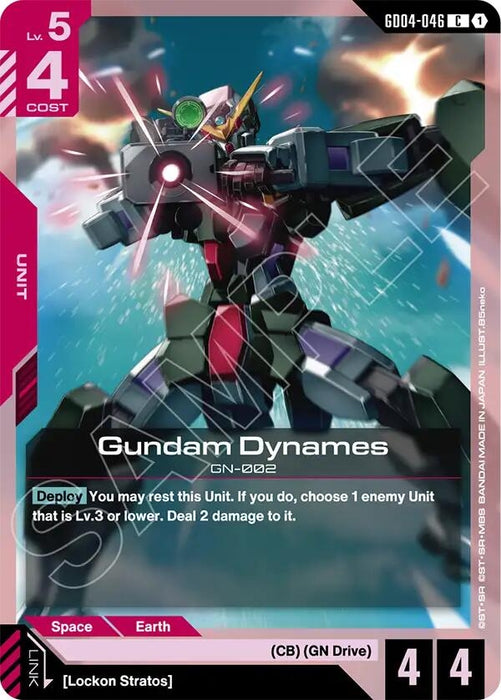 Image for Gundam Dynames (GD04-046) [Phantom Aria] - Gundam Card Game
