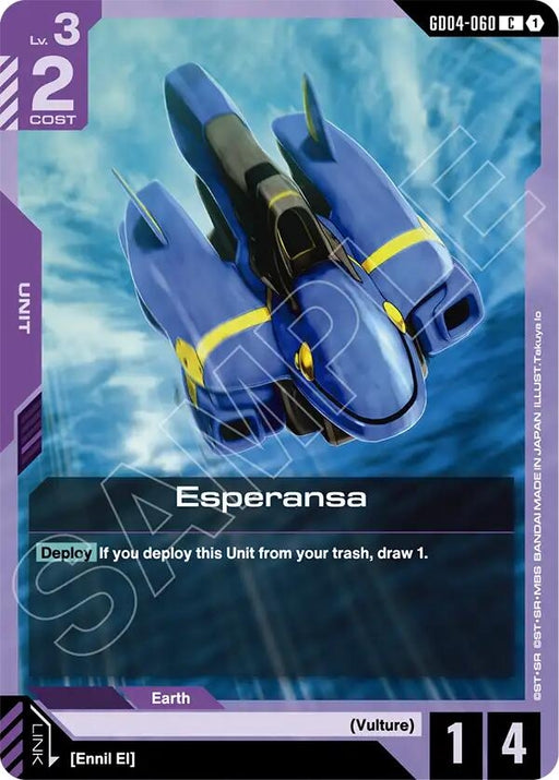 Image for Esperansa (GD04-060) [Phantom Aria] - Gundam Card Game