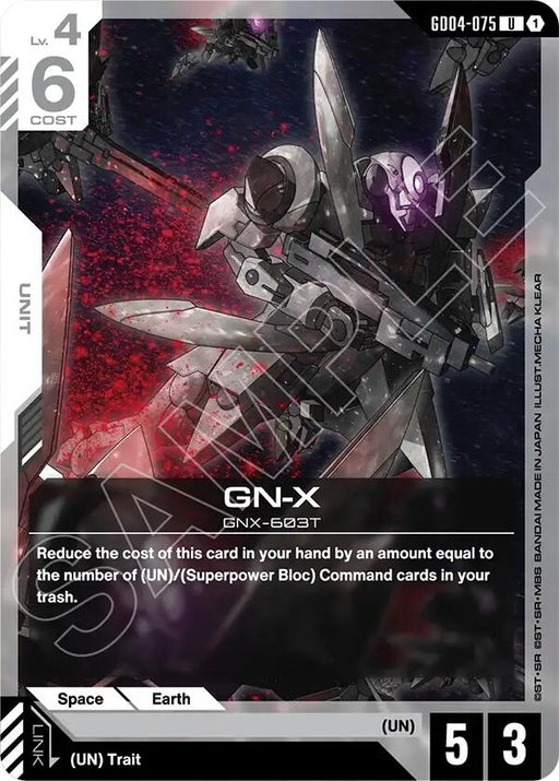Image for GN-X (GD04-075) [Phantom Aria] - Gundam Card Game