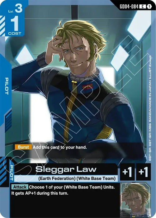 Image for Sleggar Law (GD04-084) [Phantom Aria] - Gundam Card Game