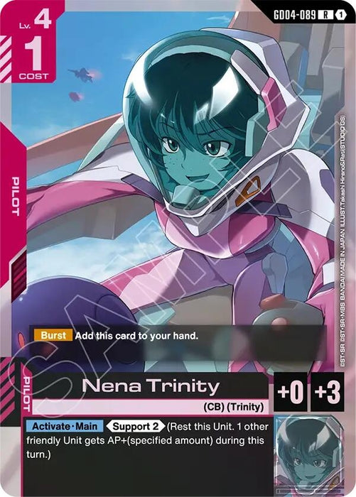 Image for Nena Trinity (GD04-089) [Phantom Aria] - Gundam Card Game