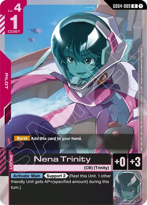 Image for Nena Trinity (GD04-089) [Phantom Aria] - Gundam Card Game