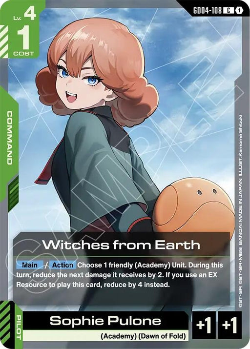Image for Witches from Earth (GD04-108) [Phantom Aria] - Gundam Card Game