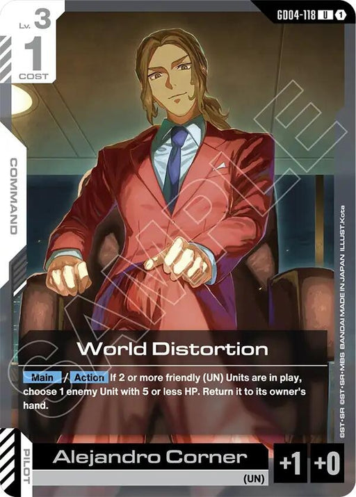Image for World Distortion (GD04-118) [Phantom Aria] - Gundam Card Game