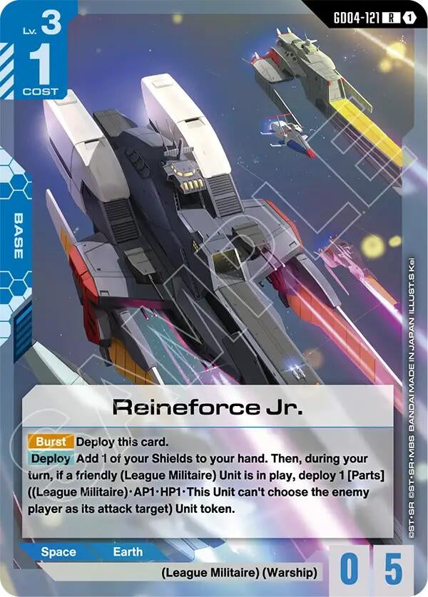 Image for Reineforce Jr. (GD04-121) [Phantom Aria] - Gundam Card Game