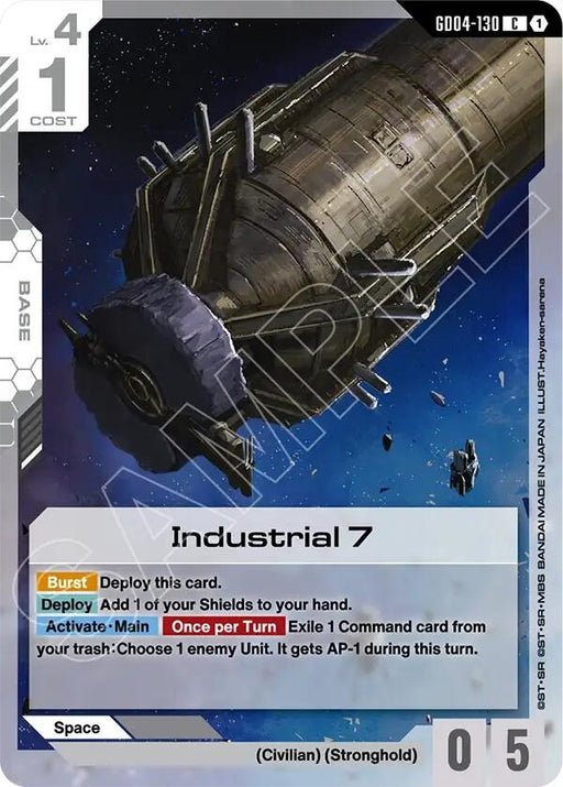 Image for Industrial 7 (GD04-130) [Phantom Aria] - Gundam Card Game