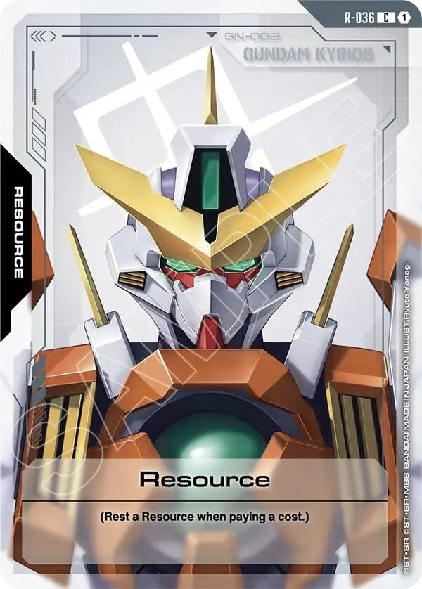 Image for Resource (R-036) (R-036) [Phantom Aria] - Gundam Card Game