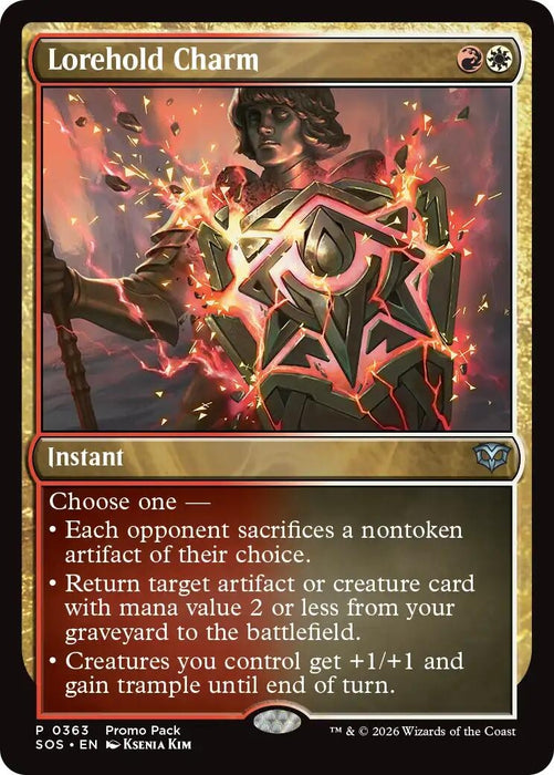 Image for Lorehold Charm (363) [Secrets of Strixhaven] - Magic: The Gathering