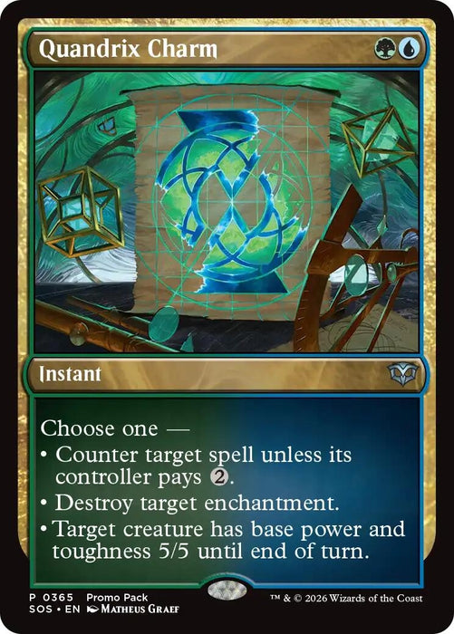 Image for Quandrix Charm (365) [Secrets of Strixhaven] - Magic: The Gathering