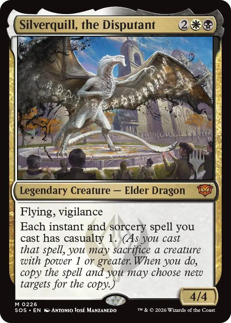 Image for Silverquill, the Disputant (226) [Secrets of Strixhaven] - Magic: The Gathering