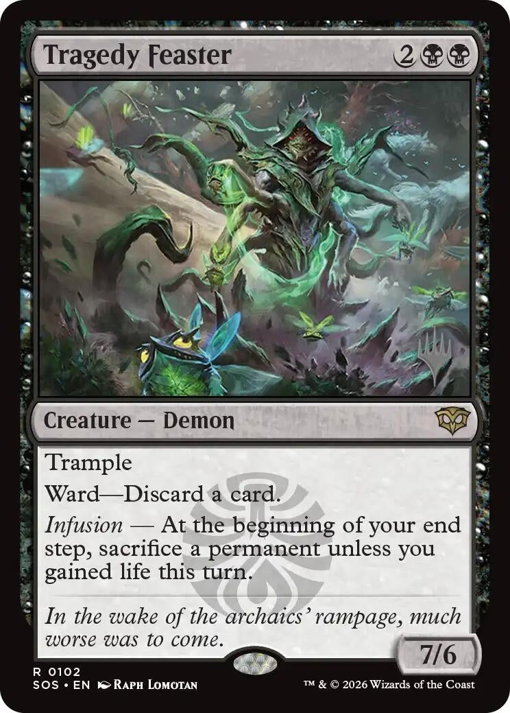 Image for Tragedy Feaster (102) [Secrets of Strixhaven] - Magic: The Gathering